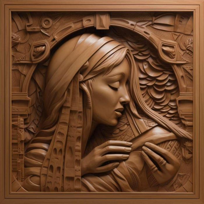 نموذج ثلاثي الأبعاد لآلة CNC 3D Art 